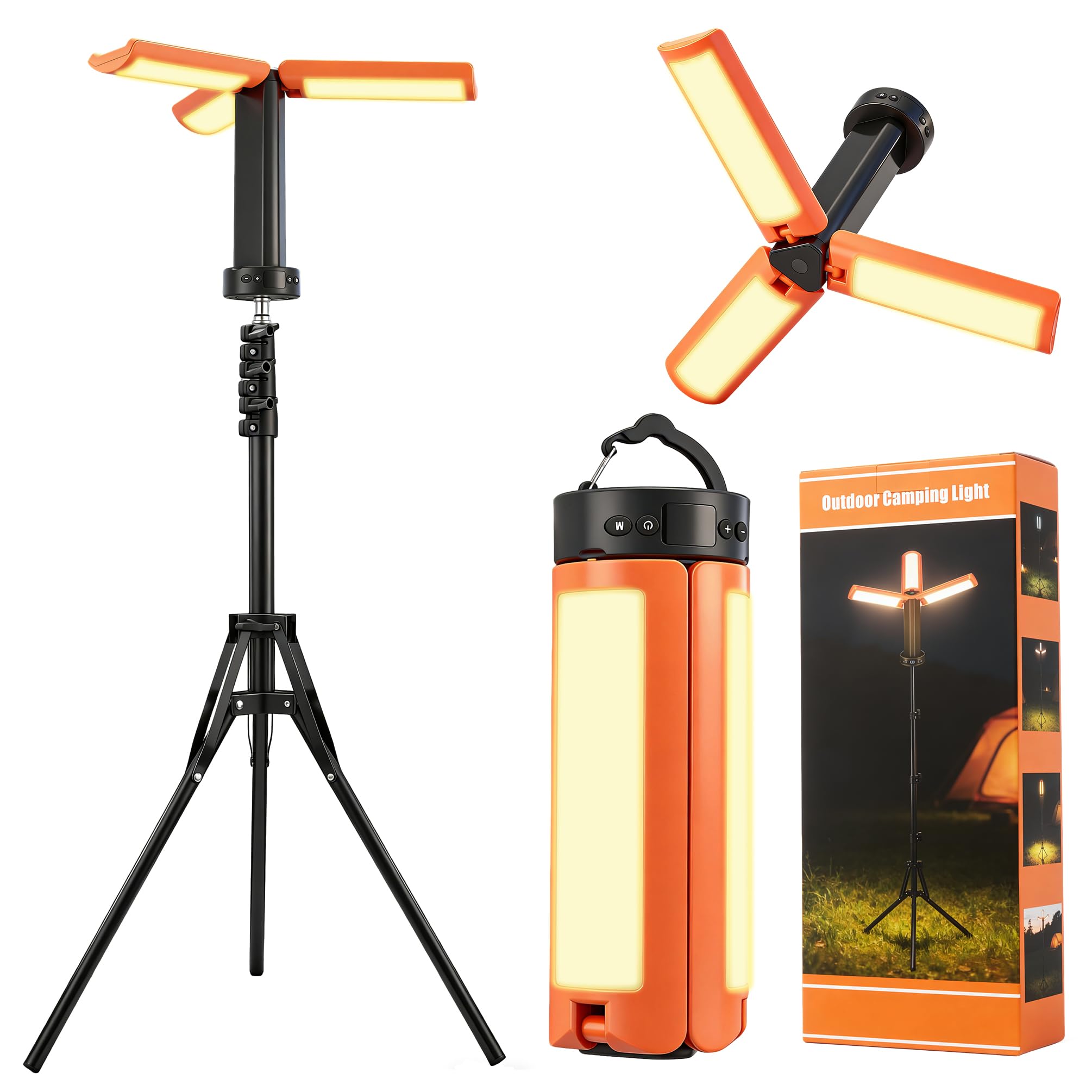 Amazon.com: SakerNeo 15600mAh Rechargeable Camping Light with